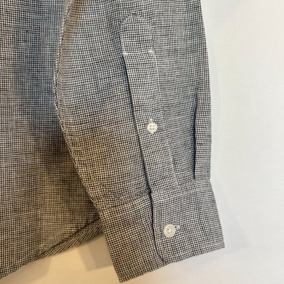 Old Navy Men’s Gray Everyday Regular Fit Button-Up Shirt – Size M - Picture 7 of 10